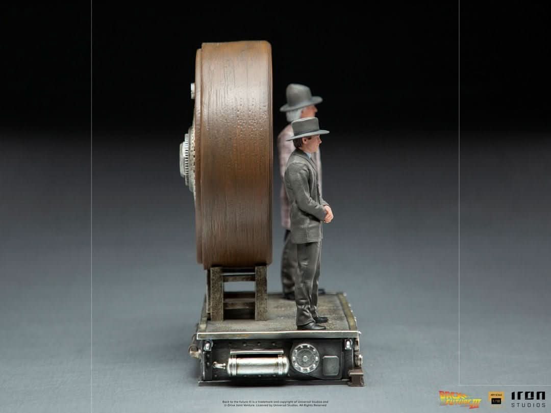 Statue Marty and Doc at the Clock - Back to the Future - Art Scale 1/10