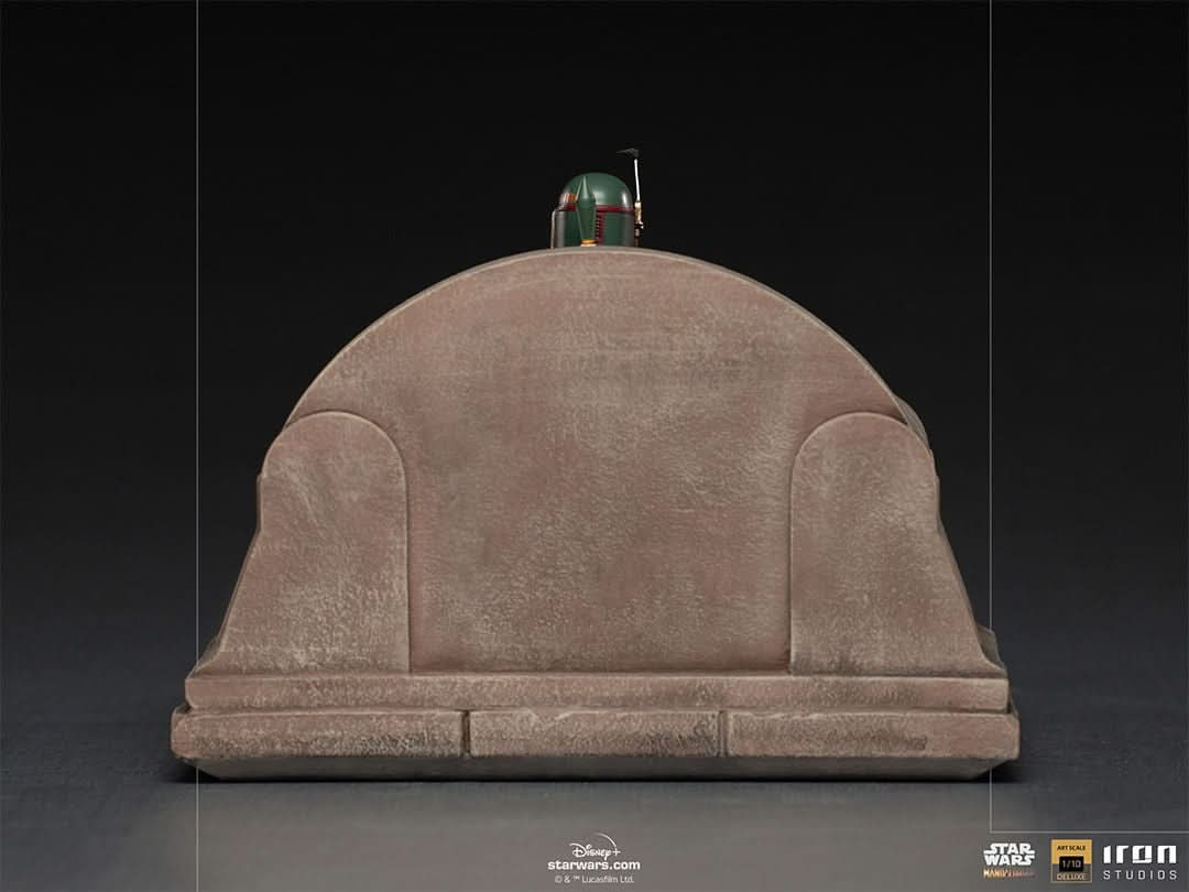 Boba Fett on Throne Statue - Star Wars: The Mandalorian - Art Scale 1/10