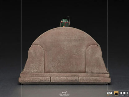 Boba Fett on Throne Statue - Star Wars: The Mandalorian - Art Scale 1/10