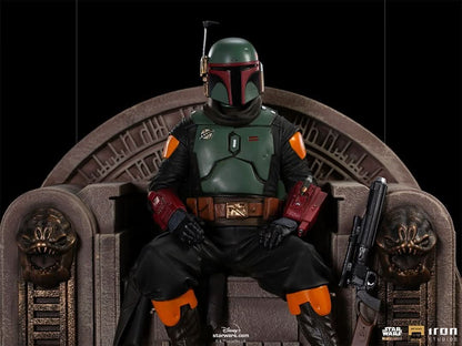 Boba Fett on Throne Statue - Star Wars: The Mandalorian - Art Scale 1/10
