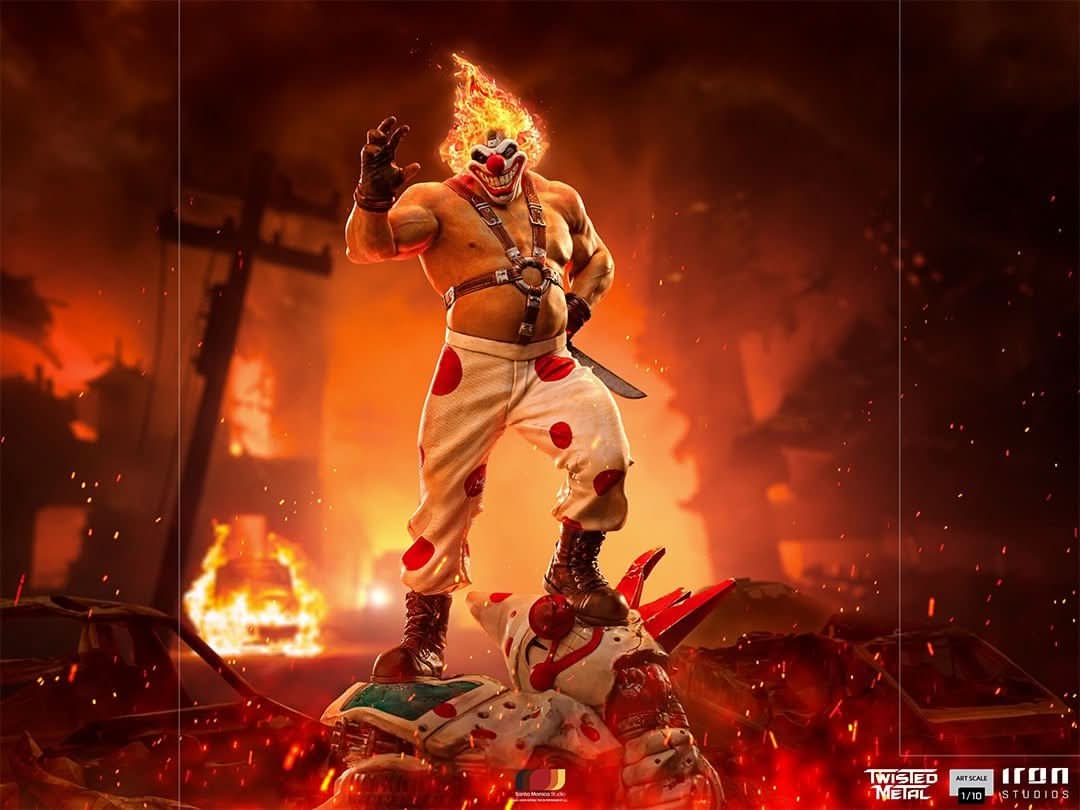 Statue Sweet Tooth Needles Kane - Twisted Metal - Art Scale 1/10