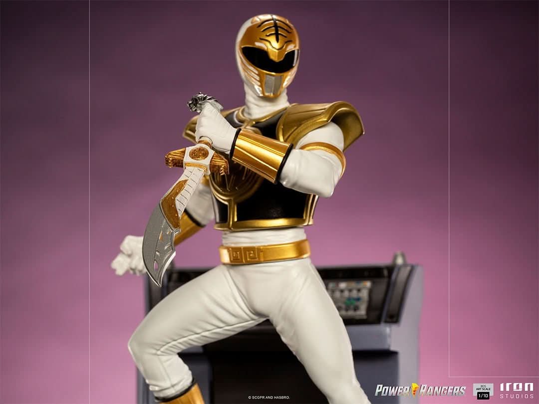 Statue White Ranger - Mighty Morphin Power Rangers - BDS Art Scale 1/10