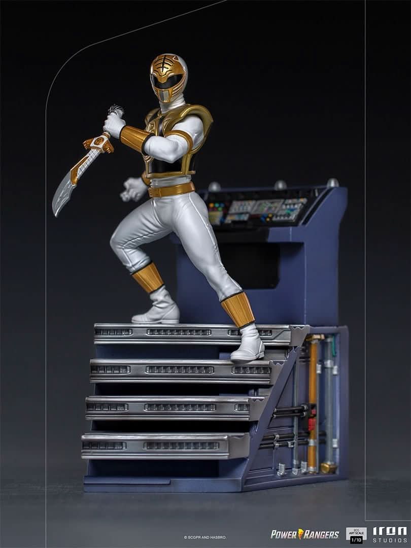 Statue White Ranger - Mighty Morphin Power Rangers - BDS Art Scale 1/10