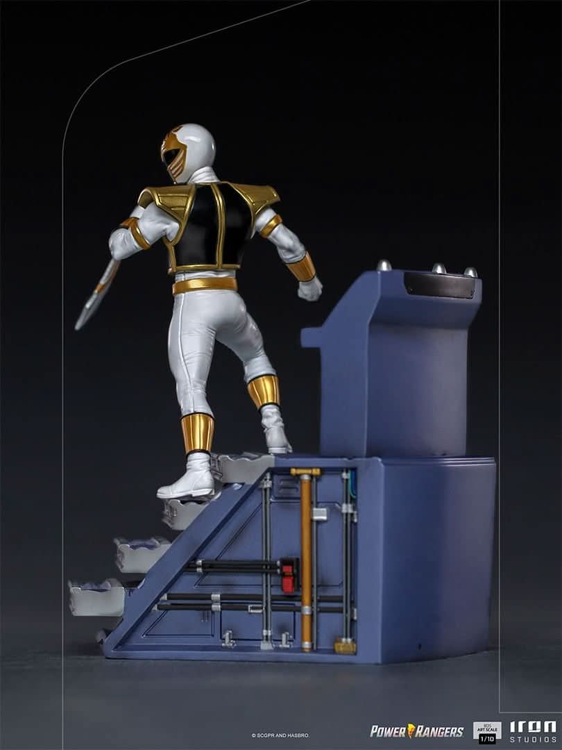 Statue White Ranger - Mighty Morphin Power Rangers - BDS Art Scale 1/10