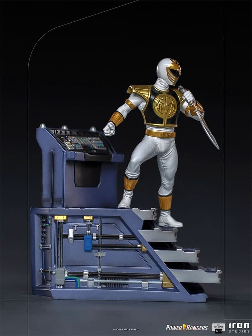 Statue White Ranger - Mighty Morphin Power Rangers - BDS Art Scale 1/10