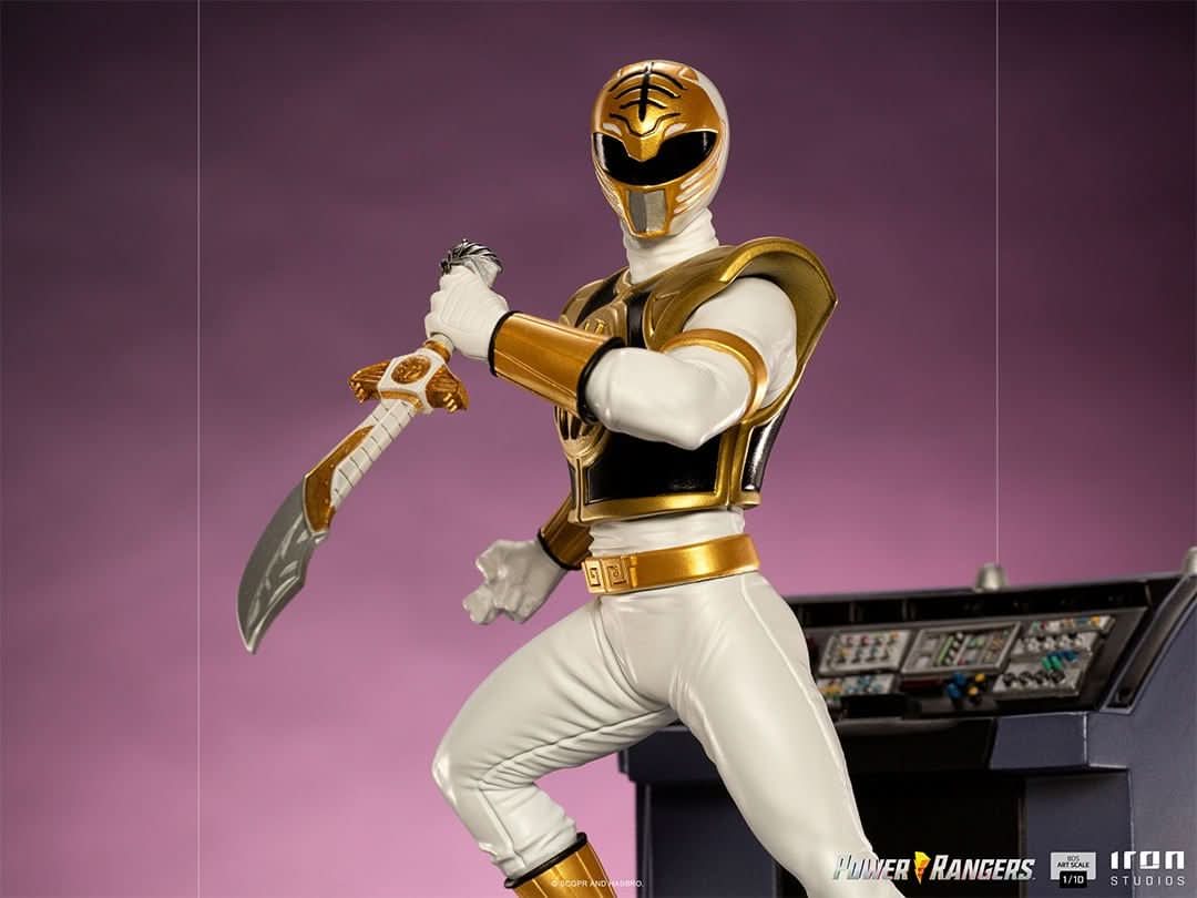 Statue White Ranger - Mighty Morphin Power Rangers - BDS Art Scale 1/10