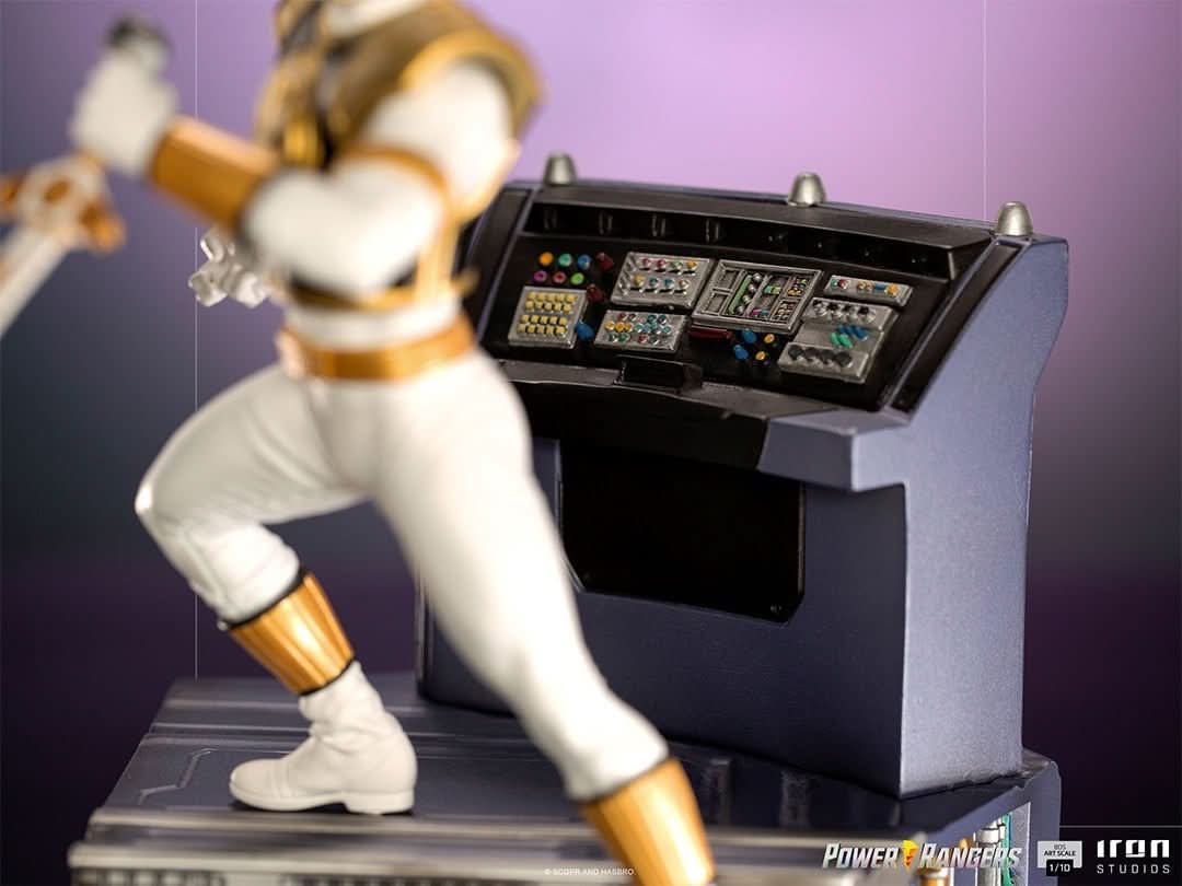 Statue White Ranger - Mighty Morphin Power Rangers - BDS Art Scale 1/10