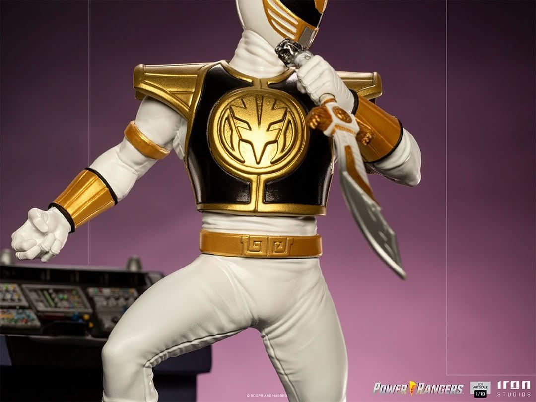 Statue White Ranger - Mighty Morphin Power Rangers - BDS Art Scale 1/10