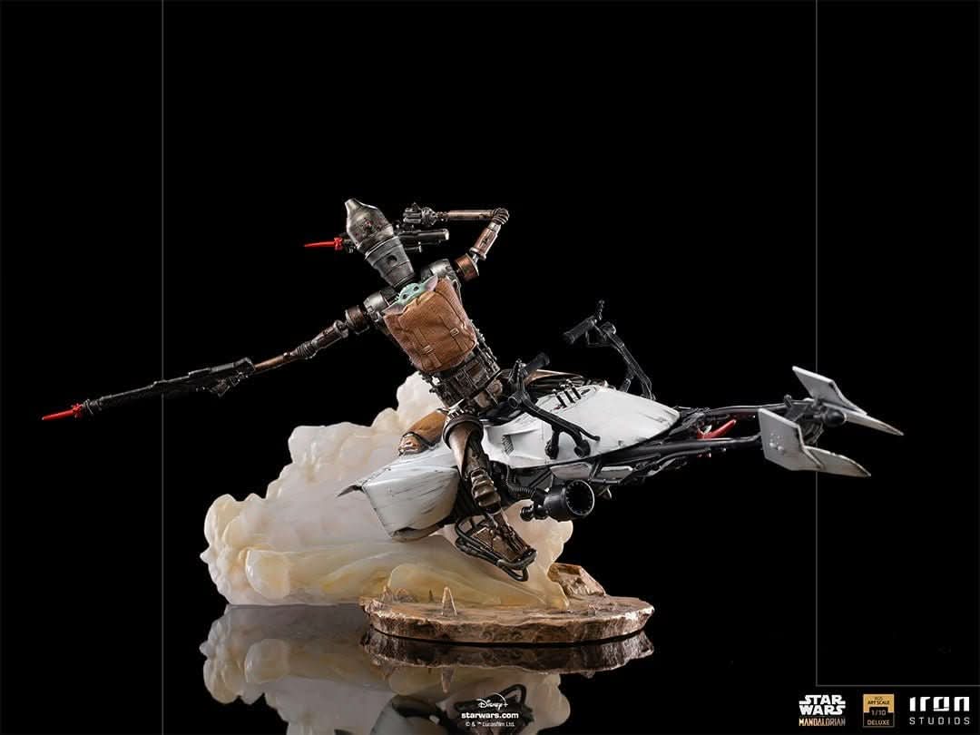 Statue IG-11 and The Child - Star Wars: The Mandalorian - BDS Art Scale 1/10