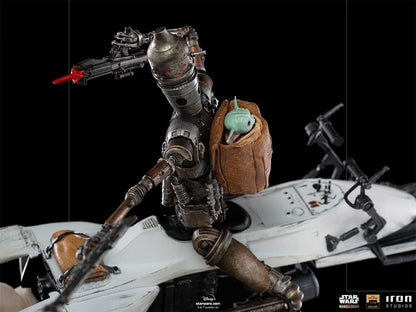 Statue IG-11 and The Child - Star Wars: The Mandalorian - BDS Art Scale 1/10