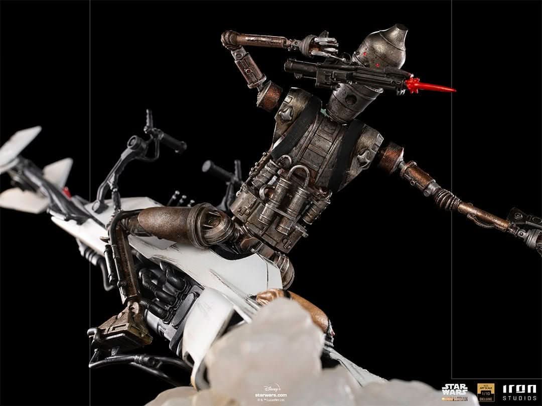 Statue IG-11 and The Child - Star Wars: The Mandalorian - BDS Art Scale 1/10