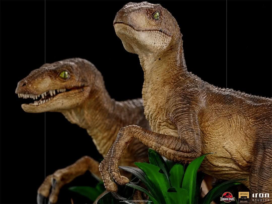 Statue Just The Two Raptors - Jurassic Park - Art Scale 1/10 - Jurassic World