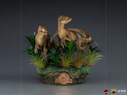 Statue Just The Two Raptors - Jurassic Park - Art Scale 1/10 - Jurassic World