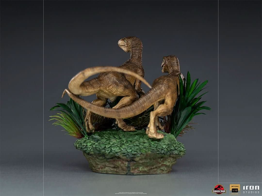 Statue Just The Two Raptors - Jurassic Park - Art Scale 1/10 - Jurassic World