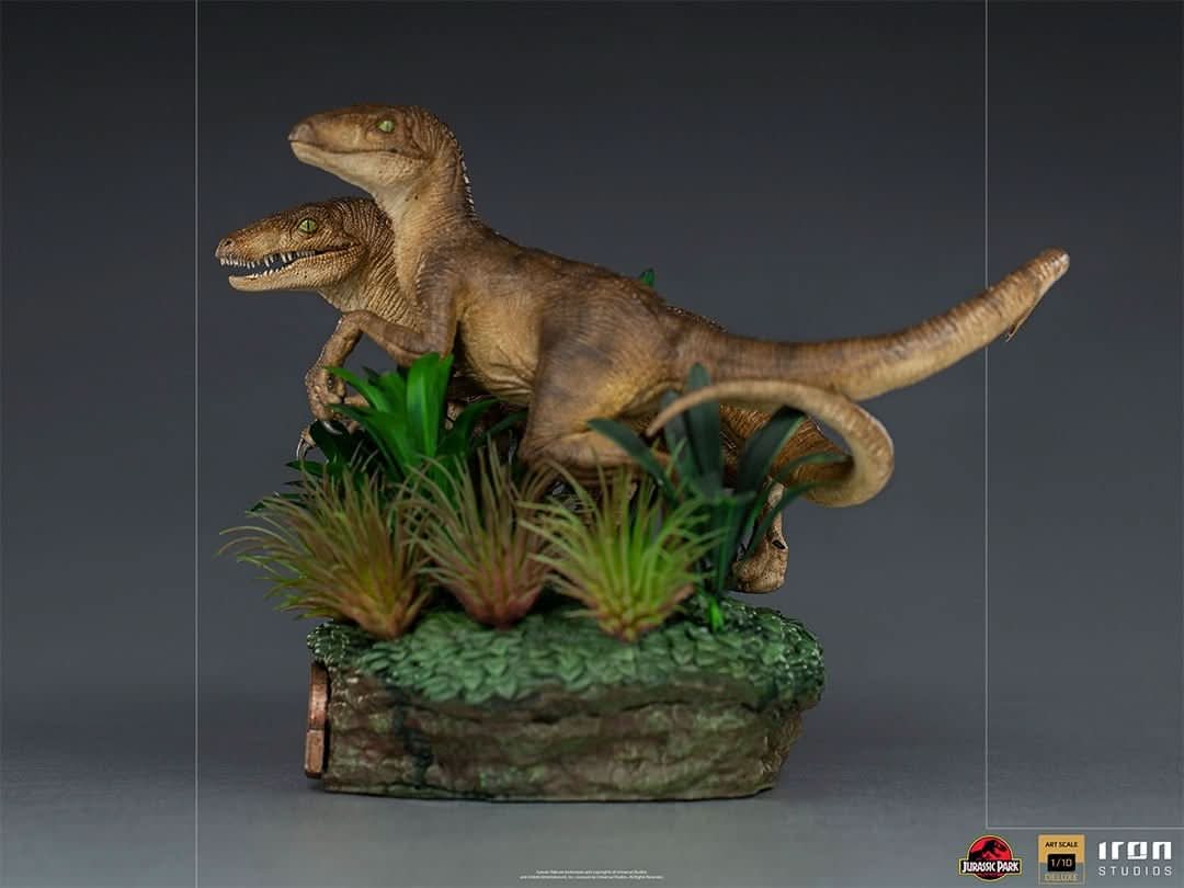 Statue Just The Two Raptors - Jurassic Park - Art Scale 1/10 - Jurassic World