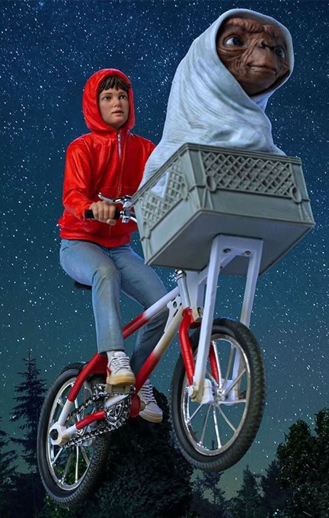 Statue E.T. & Elliot - E.T. The Extra-Terrestrial - Art Scale 1/10