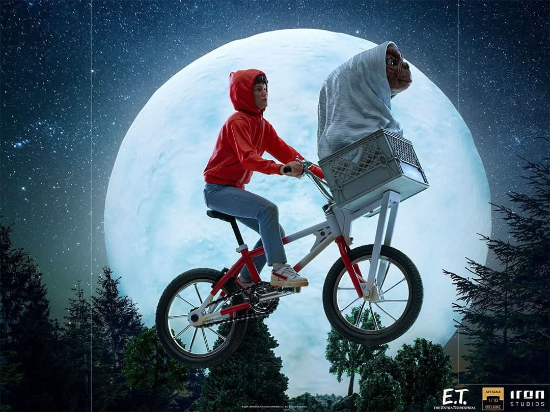 Statue E.T. & Elliot Deluxe - E.T. The Extra-Terrestrial - Art Scale 1/10