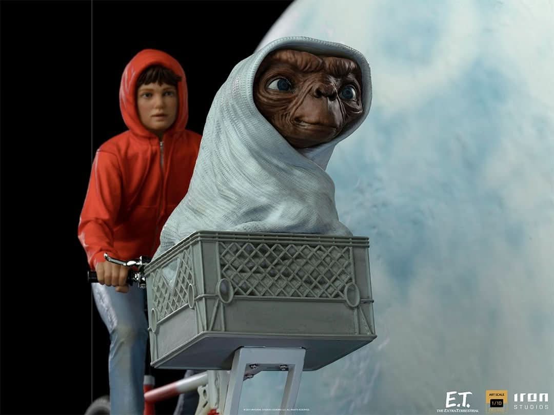 Statue E.T. & Elliot Deluxe - E.T. The Extra-Terrestrial - Art Scale 1/10