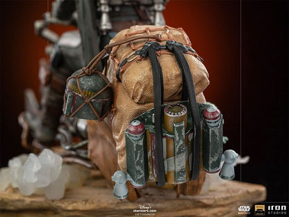 Statue The Mandalorian on Speederbike - Star Wars: The Mandalorian - Art Scale 1/10
