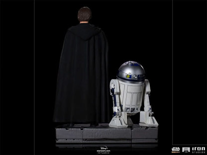Statue Luke Skywalker, R2-D2 and Grogu - Star Wars: The Mandalorian - Legacy Replica 1/4