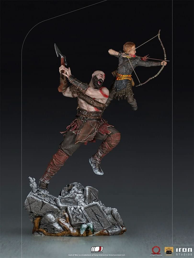Statue Kratos and Atreus - God of War - BDS Art Scale 1/10
