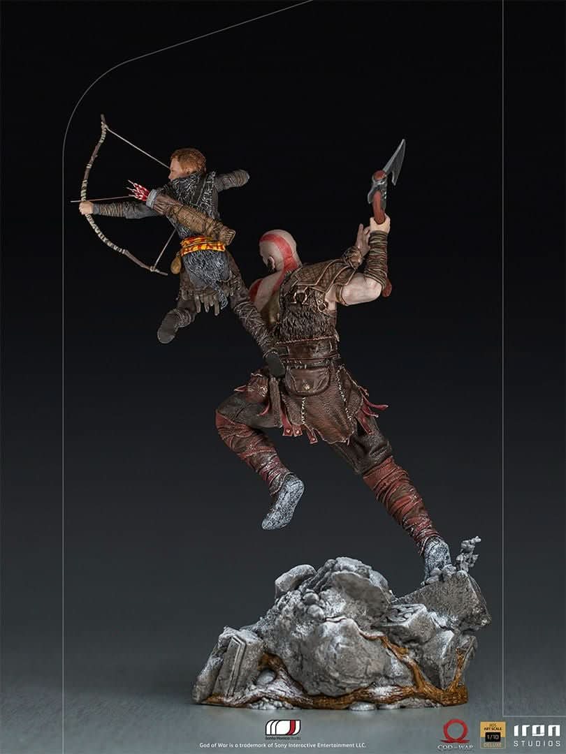Statue Kratos and Atreus - God of War - BDS Art Scale 1/10