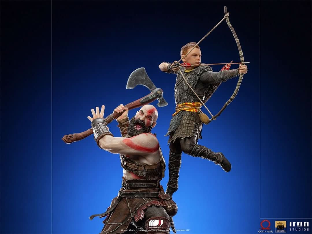 Statue Kratos and Atreus - God of War - BDS Art Scale 1/10