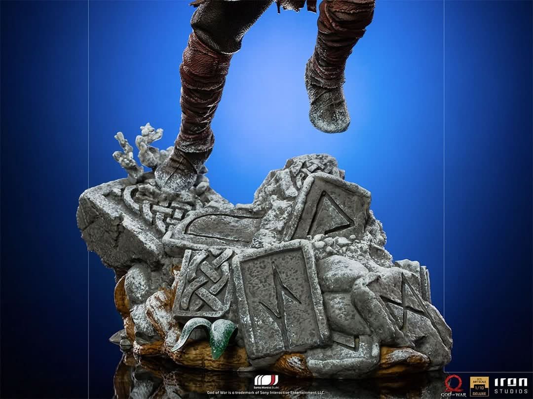 Statue Kratos and Atreus - God of War - BDS Art Scale 1/10