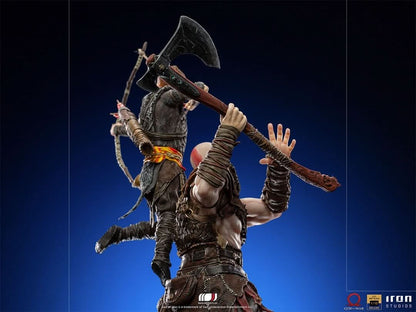 Statue Kratos and Atreus - God of War - BDS Art Scale 1/10