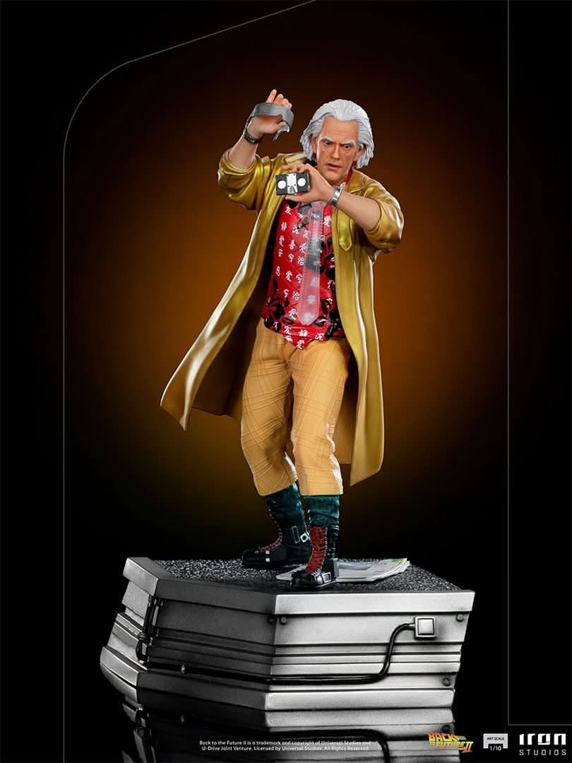 Statue Doc Brown - Back to the Future II - Art Scale 1/10