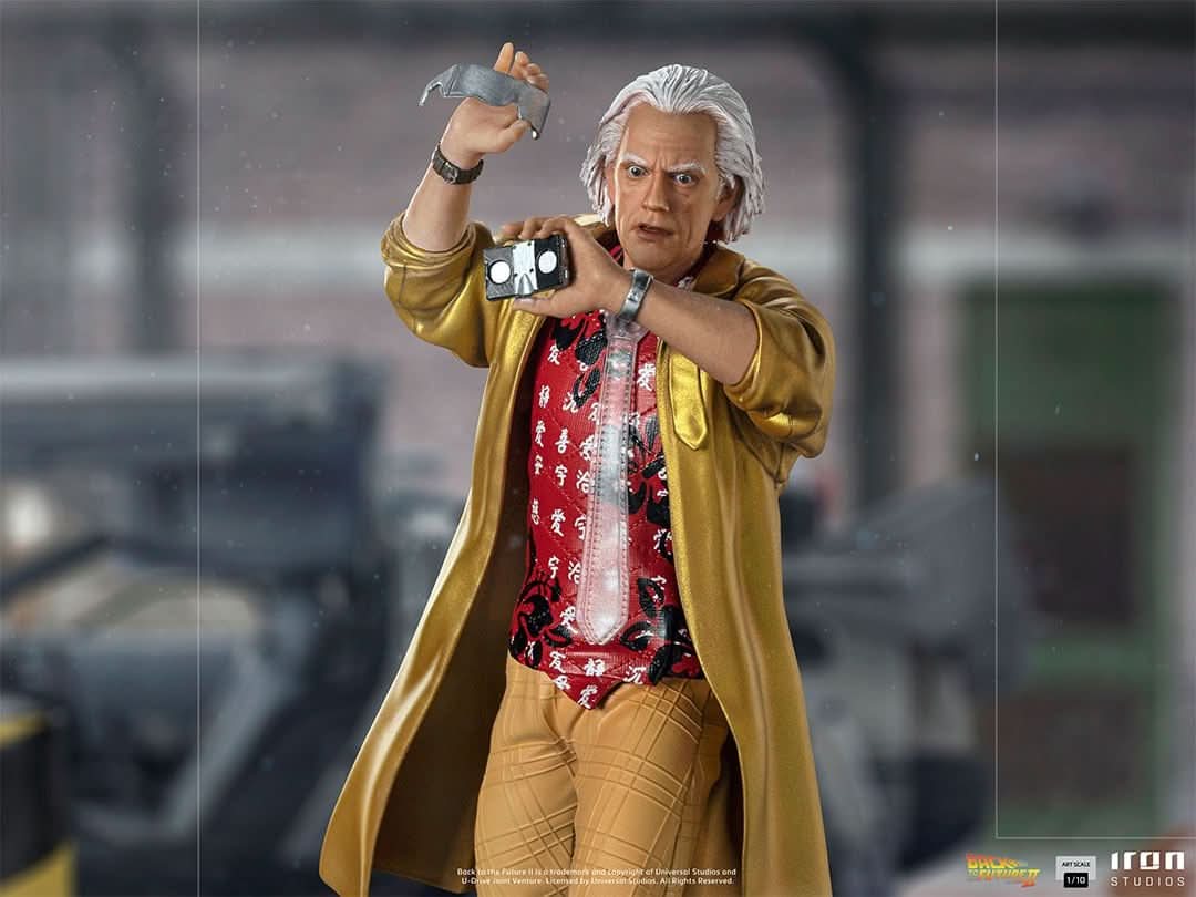 Statue Doc Brown - Back to the Future II - Art Scale 1/10