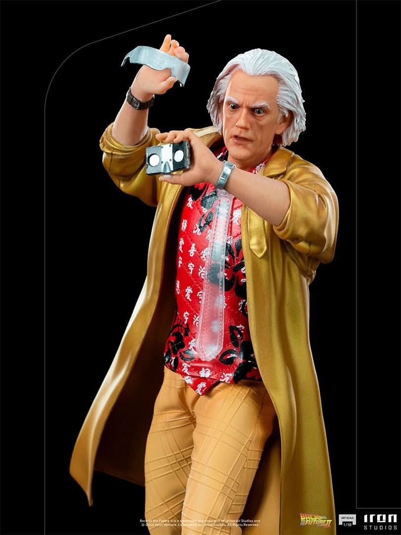 Statue Doc Brown - Back to the Future II - Art Scale 1/10