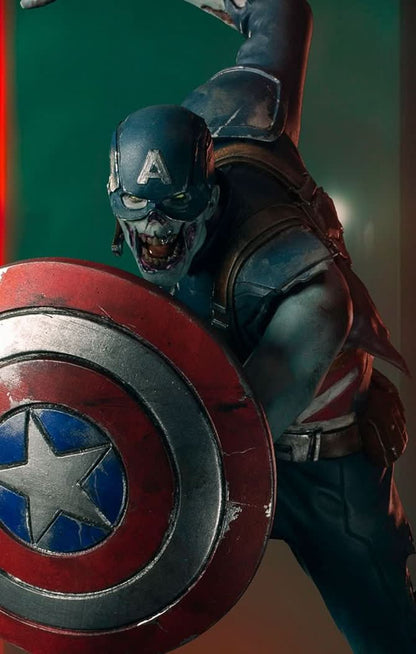 Statue Captain America Zombie - What If...? - Art Scale 1/10 - Spider-Man