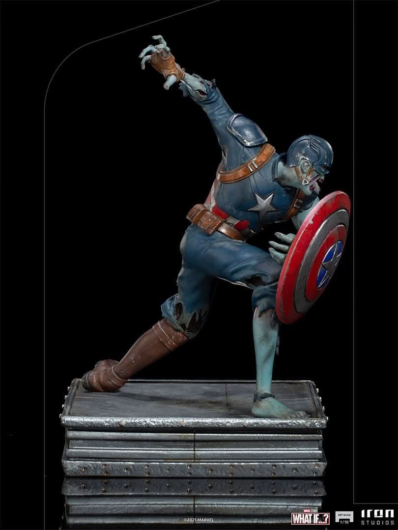 Statue Captain America Zombie - What If...? - Art Scale 1/10 - Spider-Man