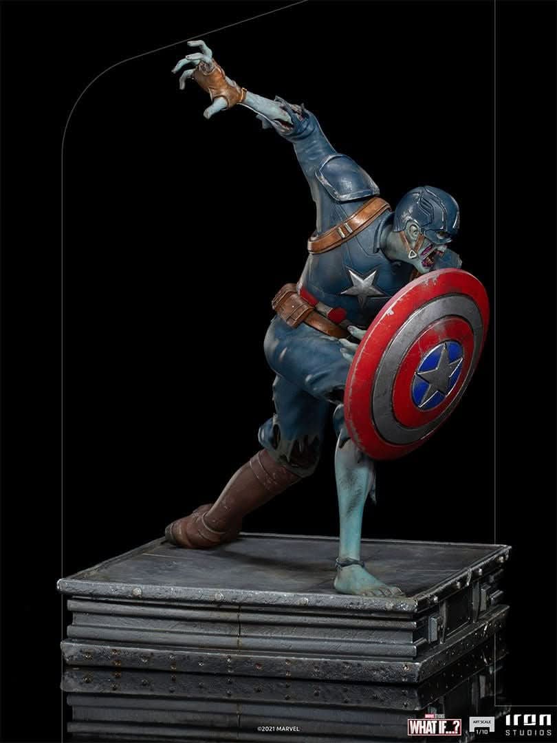 Statue Captain America Zombie - What If...? - Art Scale 1/10 - Spider-Man