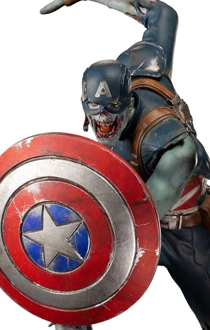 Statue Captain America Zombie - What If...? - Art Scale 1/10 - Spider-Man