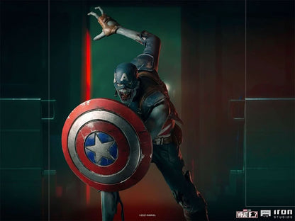 Statue Captain America Zombie - What If...? - Art Scale 1/10 - Spider-Man