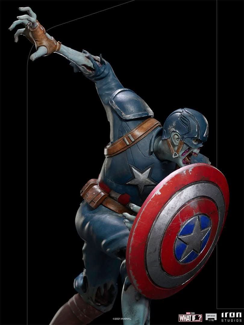 Statue Captain America Zombie - What If...? - Art Scale 1/10 - Spider-Man
