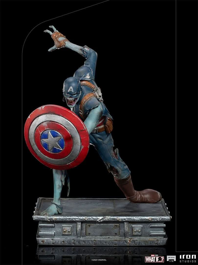 Statue Captain America Zombie - What If...? - Art Scale 1/10 - Spider-Man