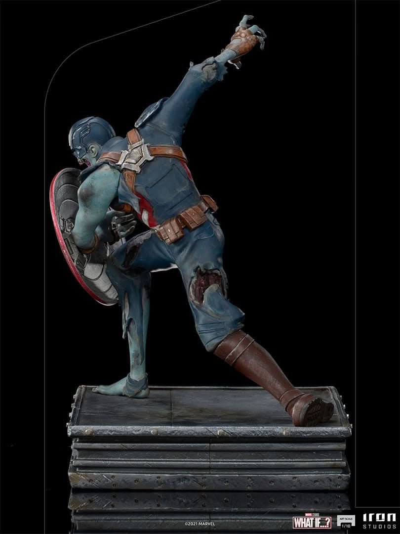 Statue Captain America Zombie - What If...? - Art Scale 1/10 - Spider-Man