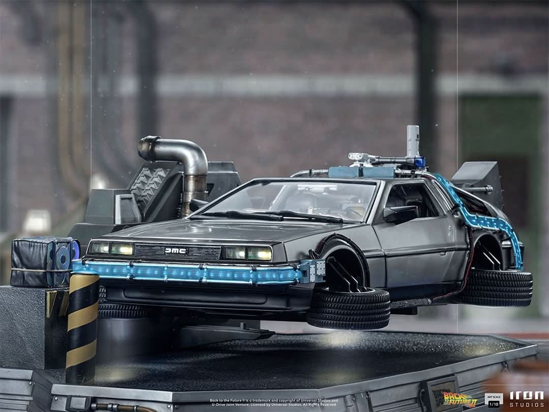 Statue Delorean - Back to the Future II - Art Scale 1/10