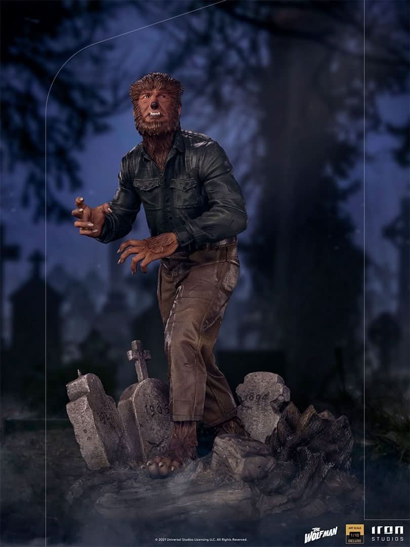 Statue Wolfman Deluxe - Universal Monsters - Art Scale 1/10
