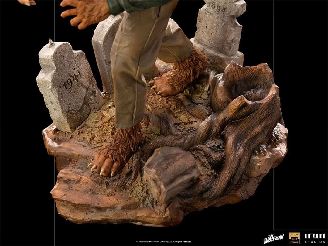 Statue Wolfman Deluxe - Universal Monsters - Art Scale 1/10