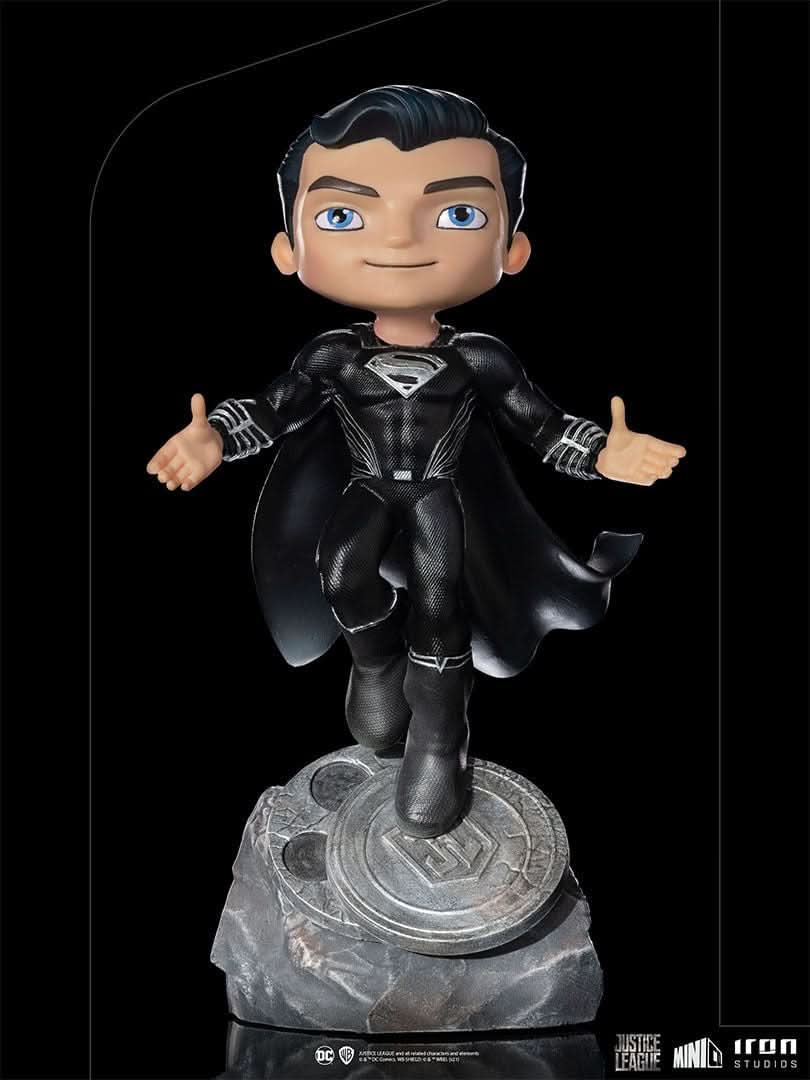 Figurine Superman Black Suit - Zack Snyder's Justice League - Mini Co.