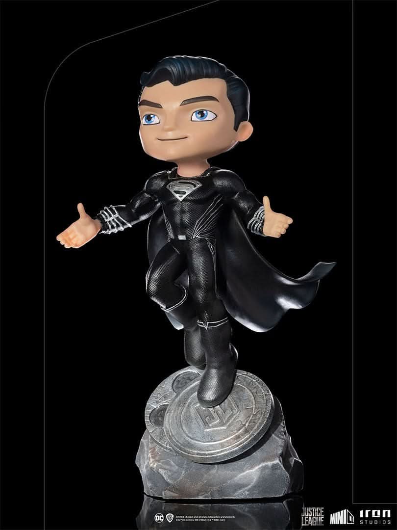 Figurine Superman Black Suit - Zack Snyder's Justice League - Mini Co.