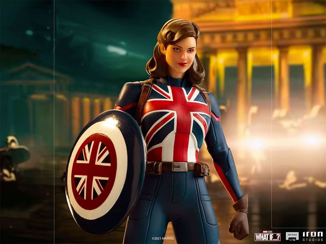 Statue Captain Carter - What If...? - Marvel - Art Scale 1/10