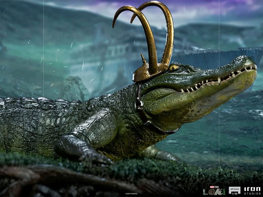 Statue Alligator Loki - Loki Series - Art Scale 1/10 - Infinity Saga