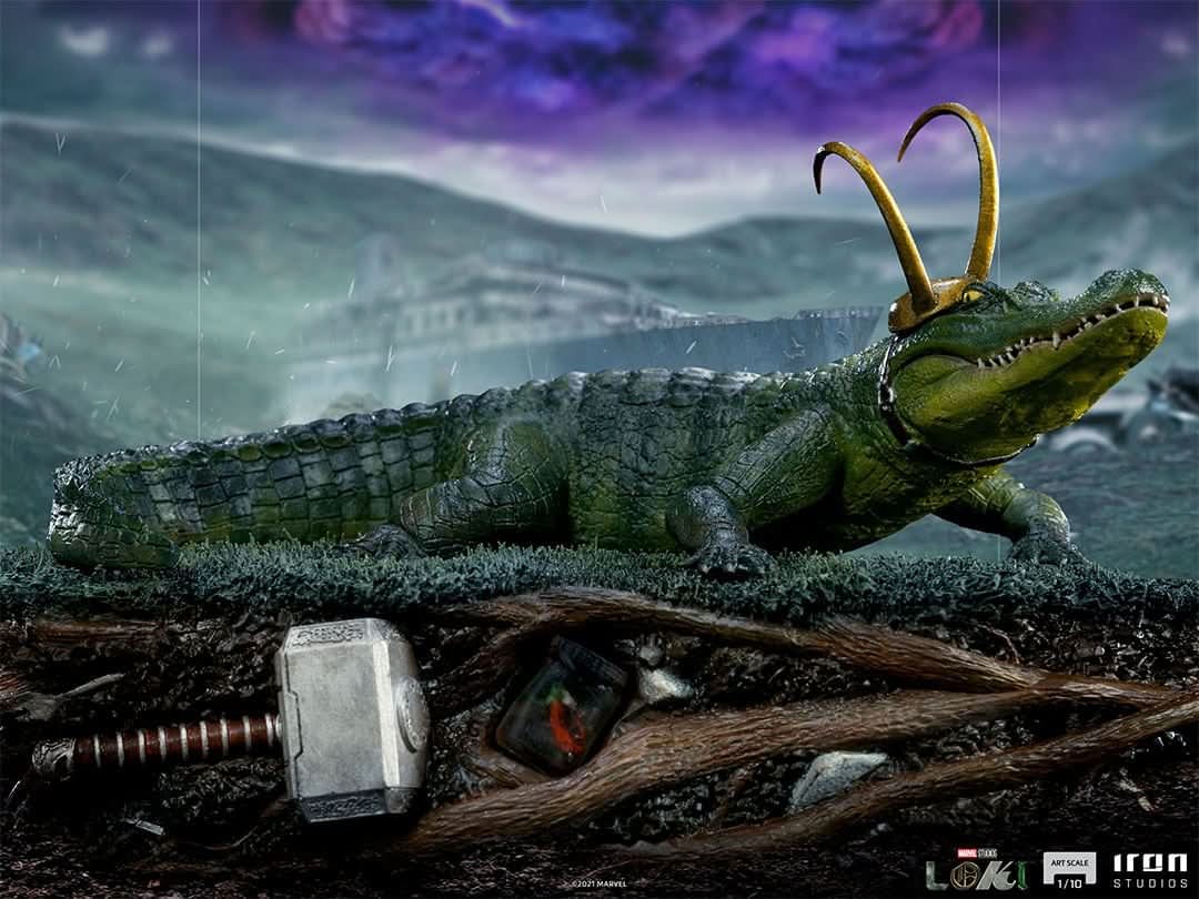 Statue Alligator Loki - Loki Series - Art Scale 1/10 - Infinity Saga