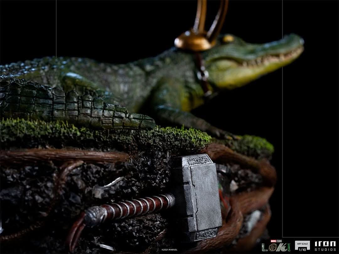 Statue Alligator Loki - Loki Series - Art Scale 1/10 - Infinity Saga
