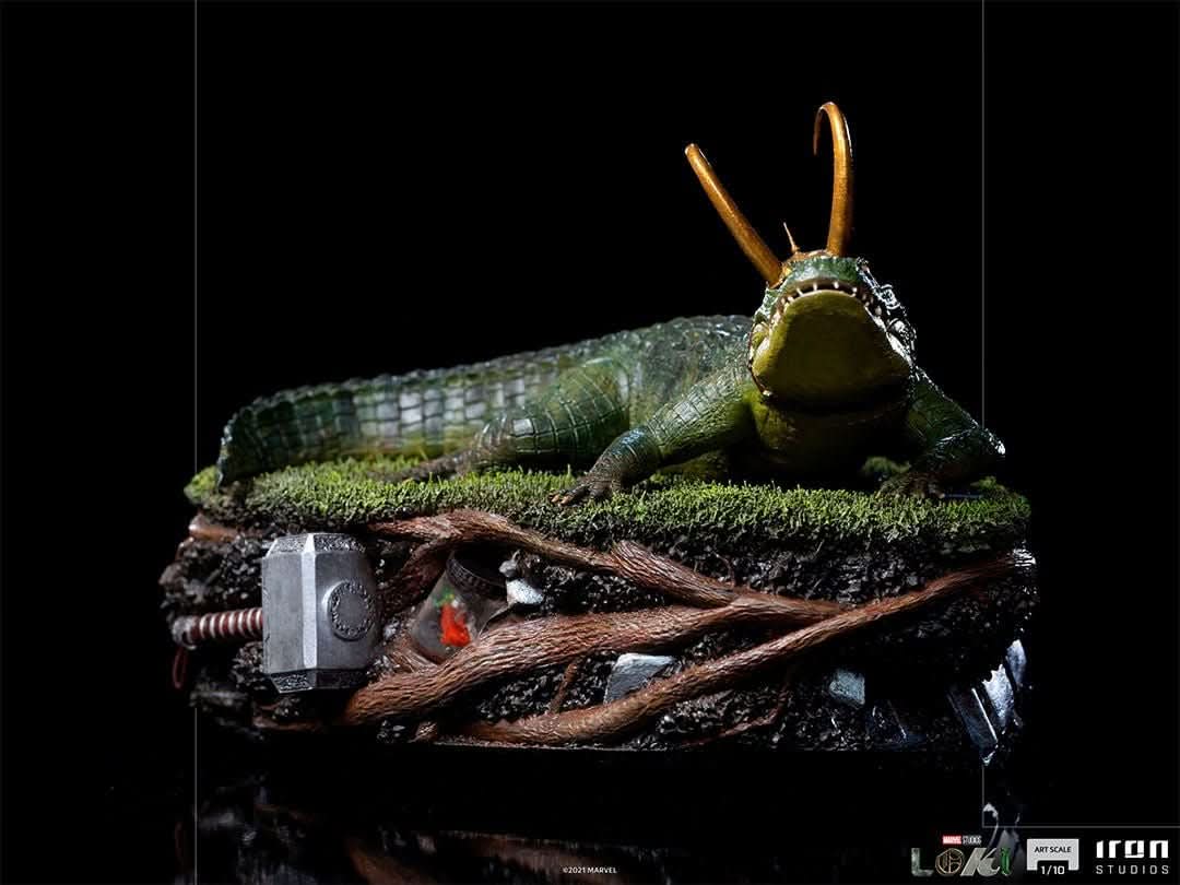 Statue Alligator Loki - Loki Series - Art Scale 1/10 - Infinity Saga